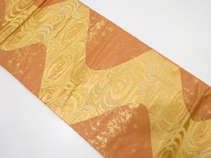 光悦錦観世流水織り出し　袋帯